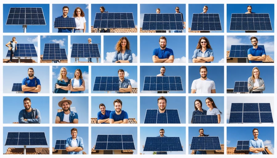 Showcase of EU Solar's satisfied customers and completed distributed generation solar projects