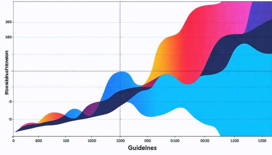 Graph visualizing growing ROI for renewable energy project