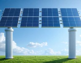 Infographic of four pillars labeled Security, Quality, Accessibility, and Compliance upholding a solar panel system, symbolizing robust solar data governance.