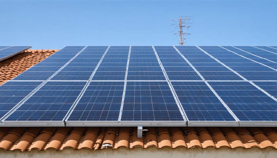 Barcelona's solar-powered smart city features including solar trees and building-integrated photovoltaics