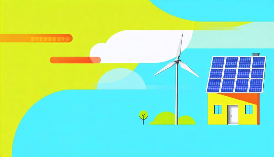 Data visualization comparing traditional vs biophilic solar design performance metrics