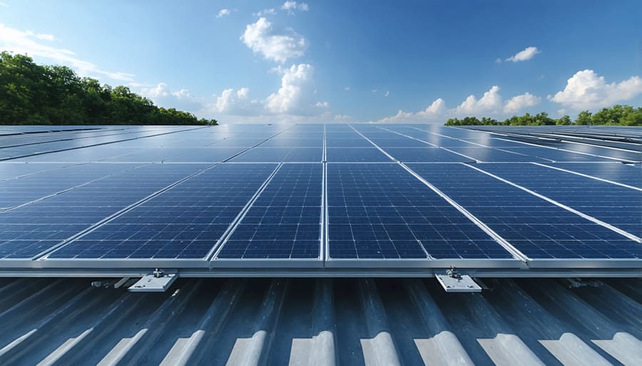 Large-scale battery storage system inside modern data center