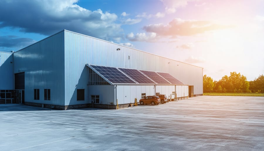 Detailed view of thermal insulation material on industrial storage vessel