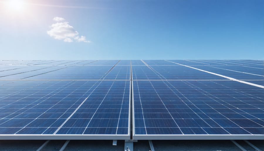Business professional reviewing financial calculations and tax documents at office desk