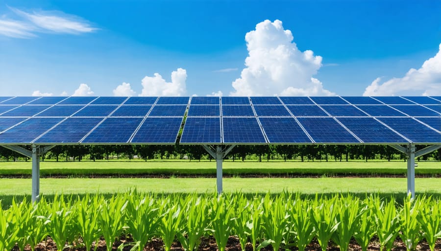 Energy manager monitoring microgrid performance data in facility control room