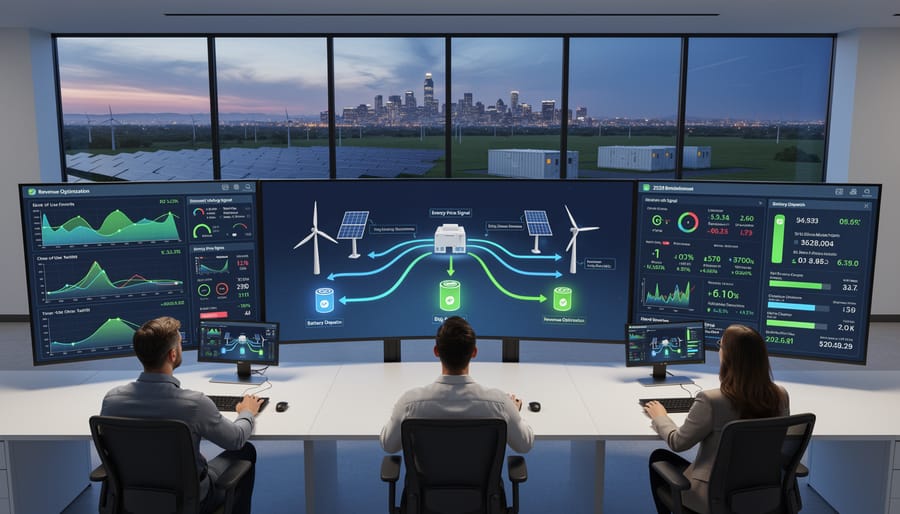Commercial utility meter and digital energy monitoring display